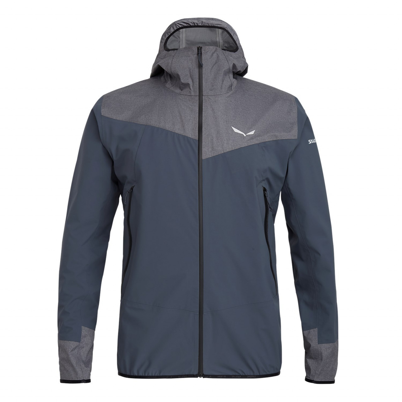 Salewa Agner Powertex Erkek Hardshell Ceket Siyah Türkiye 462389IDY